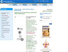 Tablet Screenshot of kokosnuss.coconut-oil-uk.com